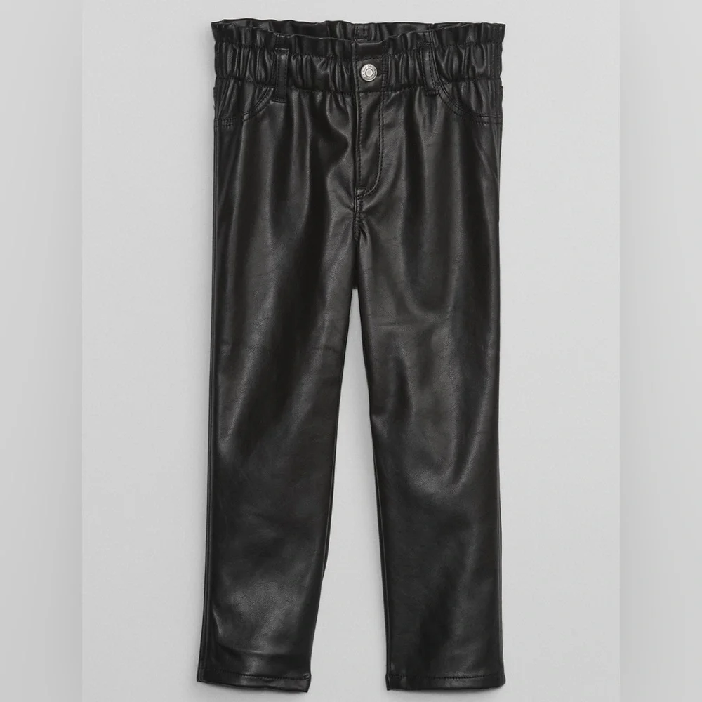 BabyGap Vegan-Leather Mom Pants Toddler Size 4